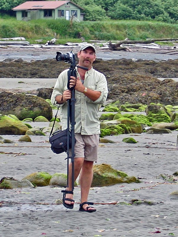  Me On a Shoot For  Montrail Boots  Near Cape Alava