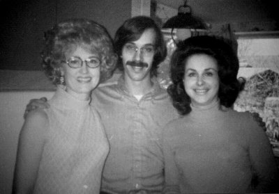 Gramma J,  Uncle Gary And Mom 1972
