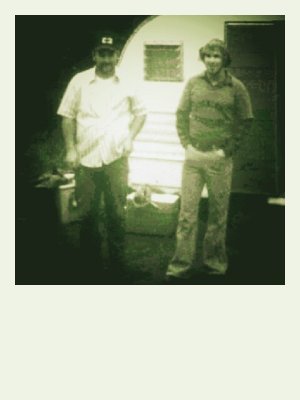 Dad And I At Elk Camp. 1976