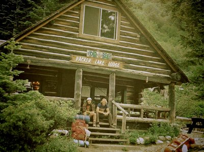 Packer Lake Lodge,    Pacific Crest Trail 1977