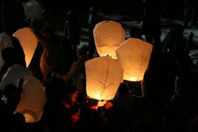 Heating Up Lantern