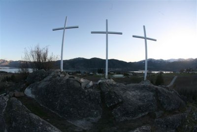 New Crosses On Scout Hill