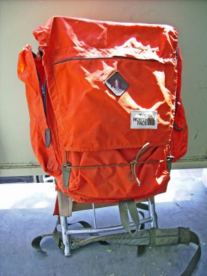  70s North Face External Frame Pack