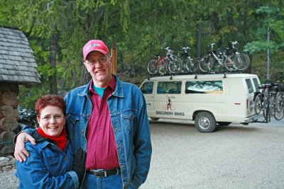 Kim and Ron Scutt, (Teachers Of Stehekin School , ) Their First 12 Years In Old Log School