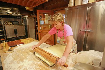 Working The Dough Is Hard Work!