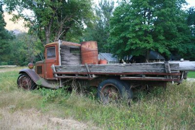 Old Truck In Harry Buckner Orchard