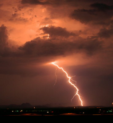 Lightning, Carefree Arizona