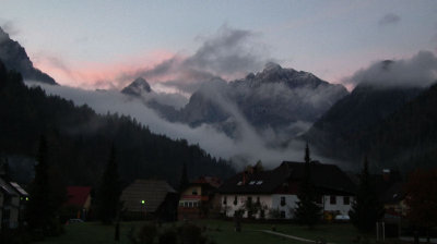 Before sunrise Kranjska Gora