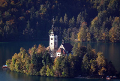 Church of Mother Mary Lake Bled