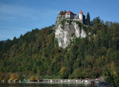 Bled castle dates from 1011AD