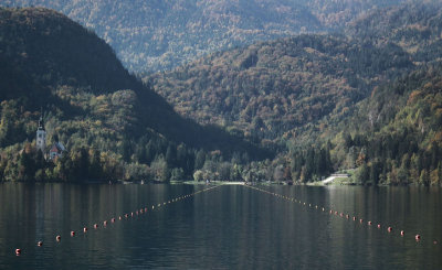  Rowing course 2000m Lake Bled, which only slighly longer!