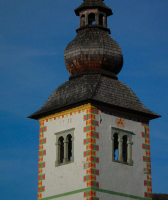 St John The Baptist church tower_Bohinj