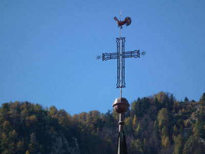 Top of Cross church Kranjska Gora