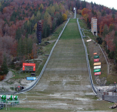  Old ski Jump with 223m record 