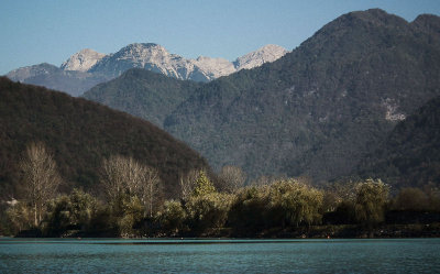 Lake Soca Mountain view 