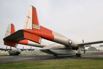 Fairchild C-119J Flying Boxcar close up.JPG