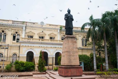 The old Town Hall of colonial Delhi