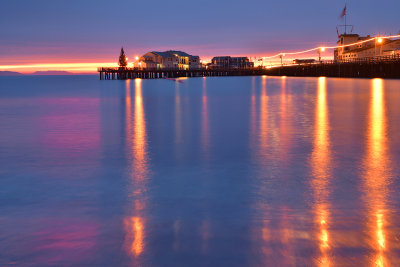 CA - Santa Barbara Wharf Sunrise