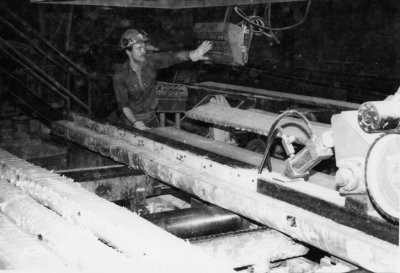 Plaster Rock Sawmill workers 