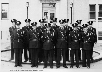  1954  EDMUNDSTON POLICE DEPT 