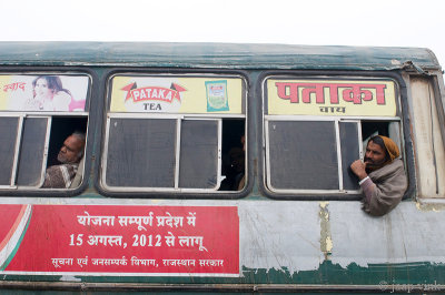 Public transport near Bharatpur