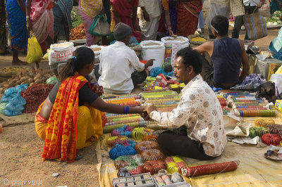 Business at the Mocha Wednesday Market