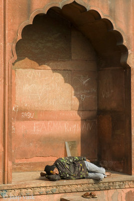 Visitor of Jama Masjid