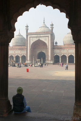 Visitor of Jama Masjid