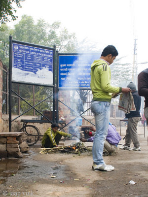 Cold day at Fatepur Sikri