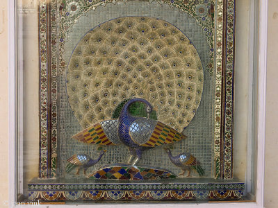 Peacock decoration