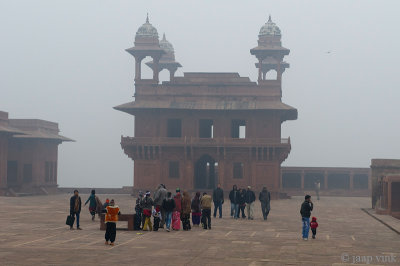 Visitors of Fatahepur Sikri