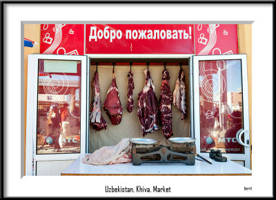 Uzbekistan, Khiva, Market