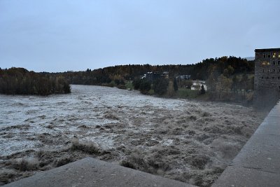 floods on the river Drava hydroelectric  power plant  Hidroelektrarna Mariborski otok dsc_1218xpb
