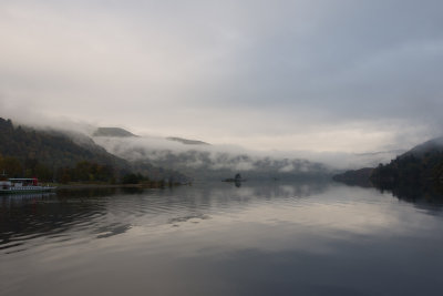 Morning mists over Ullswater