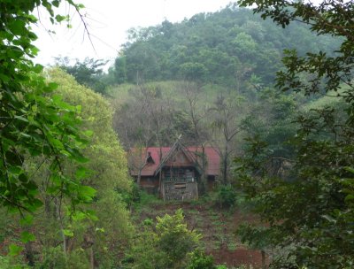 Return to Chiang Mai: hillside house en route