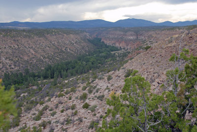 Bandelier Canyon