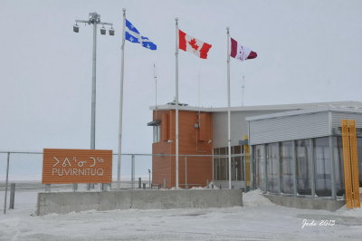 Official opening of the terminal of Puvirnituq 2013 april 22