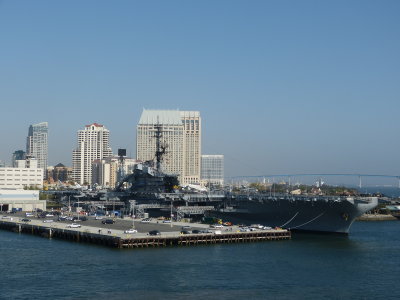 Leaving the Port of San Diego