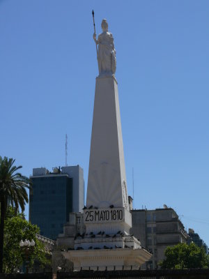 Pirmide de Mayo, circa 1811, built to celebrate the first anniversary of the  May Revolution