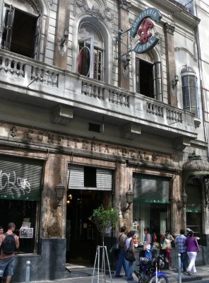 La Confiteria Ideal, established in 1912 is well-known milonga, one of BsAs historical tango dance clubs