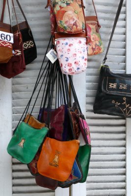 There are lots of leather purses for sale here, at not so bad of a price!