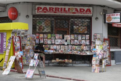A newstand - life in the Old Town (Ciudad Vieja)