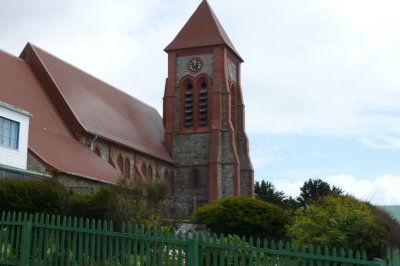 The most southern Anglican Church - Christ Church Cathedral.  Its on their banknotes.