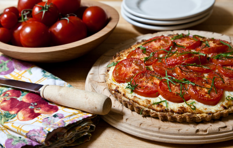 Italian Style Tomato Tart