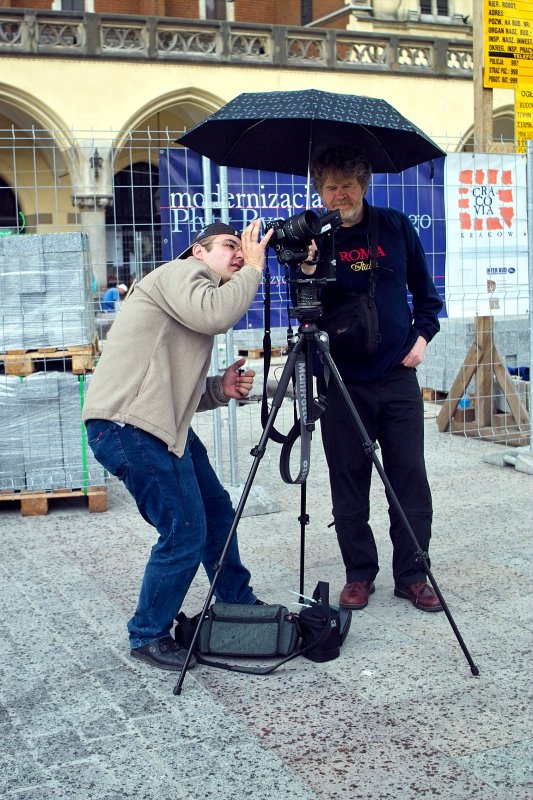 A Panographer and his assistant
