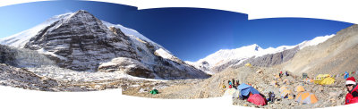 panorama Dhaulagiti BC