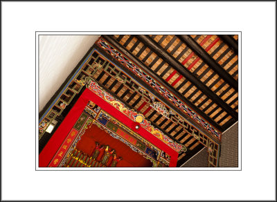 Inside the Yu Kiu Ancestral Hall (愈喬二公祠)