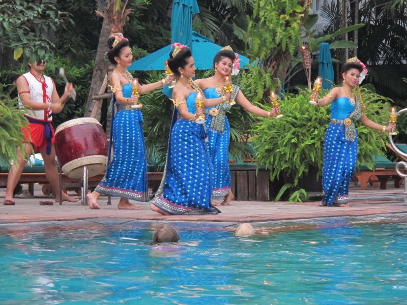 Traditional Thai dancing