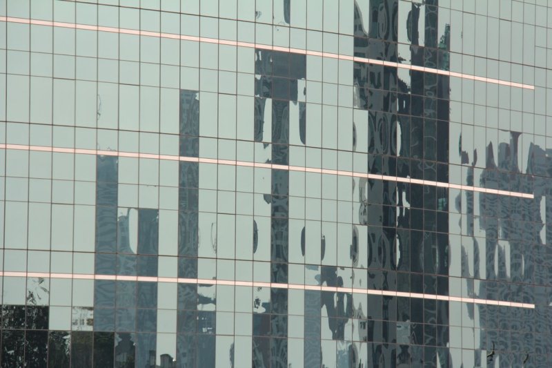 Bangkok Skyscraper Reflection