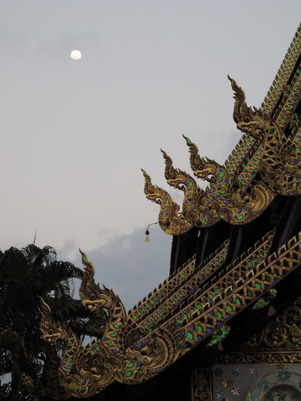 Chiang Mai Moonrise